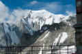 Der Mont Blanc gesehen von der Turiner Hütte