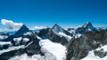 Das Megapanorama - Matterhorn, Obergabelhorn, Dent Blanche