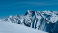 Zwei Bergsteiger auf dem Weg zum Oberalpstock